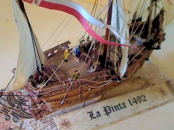 Image of Pinta Caravel Card Stock 1:220