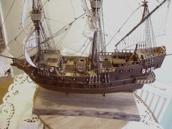 Image of Scale 1:90 San Francisco Spanish Galleon Artesania Latina