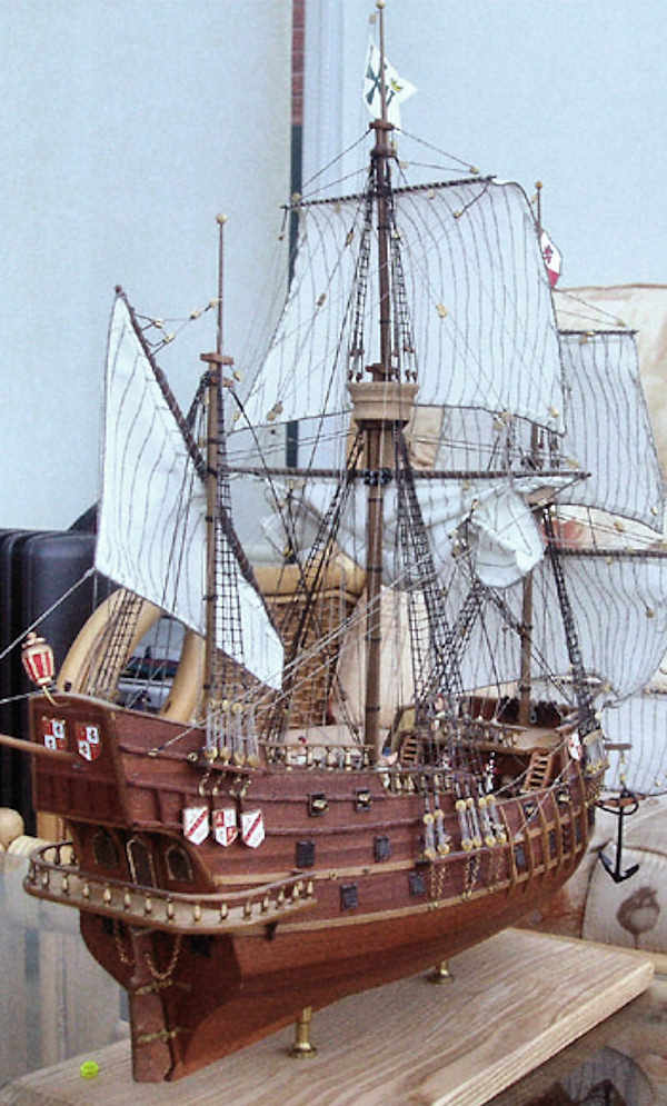 Image of Scale 1:90 San Francisco Spanish Galleon Artesania Latina