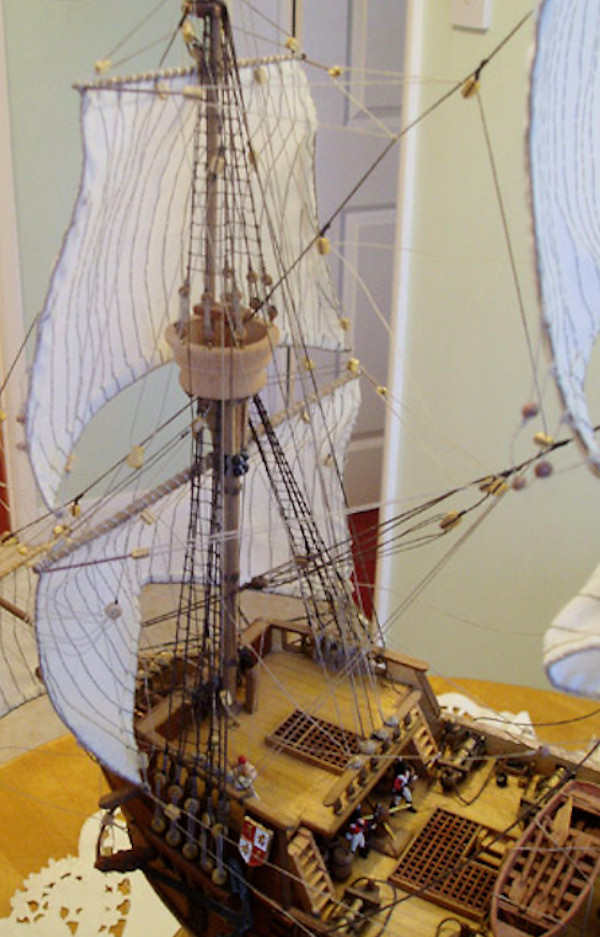 Image of Scale 1:90 San Francisco Spanish Galleon Artesania Latina