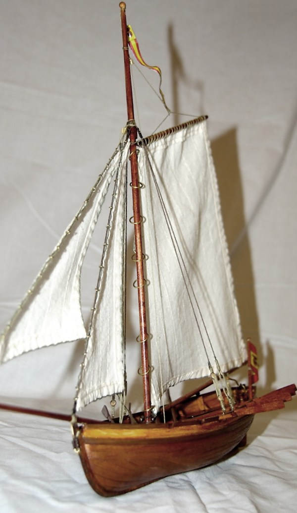 Image of Artesania Latina Jolly Boat San Juan Nepomuceno Scale: 1:25