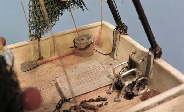 Image of Forest Gump's 'Jenny'1:60 Lindberg Shrimp Boat Conversion
