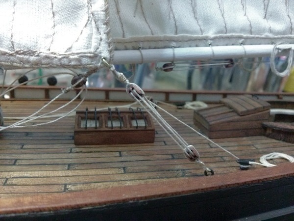 Image of Mamoli Yacht America 1:66 Scale