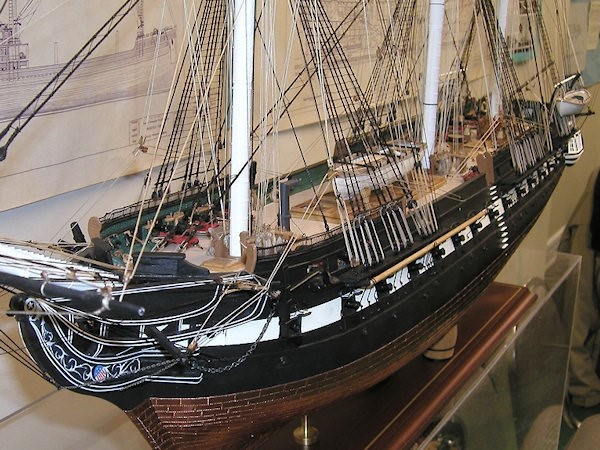 Image of Scale 1:76 USS Constitution Model Shipways (Kit Bashed)