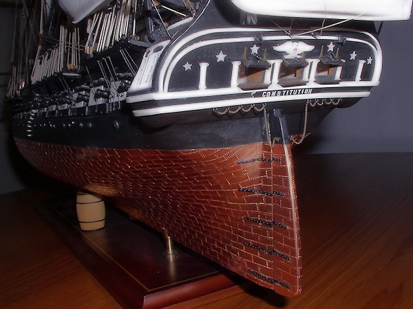 Image of Scale 1:76 USS Constitution Model Shipways (Kit Bashed)