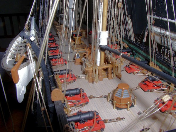 Image of Scale 1:76 USS Constitution Model Shipways (Kit Bashed)