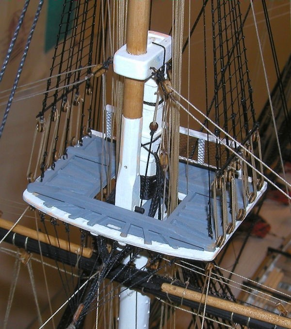 Image of Scale 1:76 USS Constitution Model Shipways (Kit Bashed)
