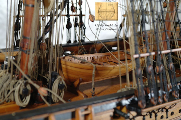 Image of 1:36 Scale Scratch Built Swedish Privateer