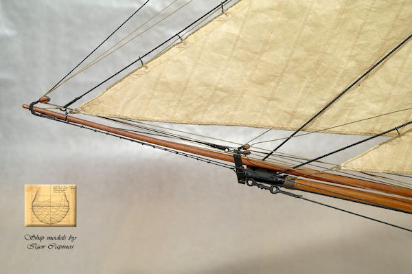 Image of 1:36 Scale Scratch Built Swedish Privateer