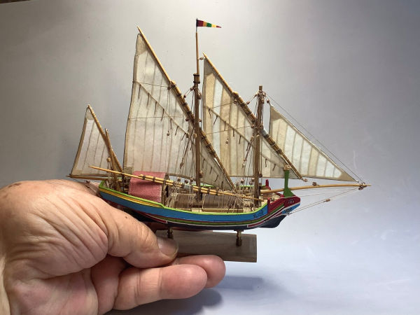 Image of Speronara, maltese boat 1/150