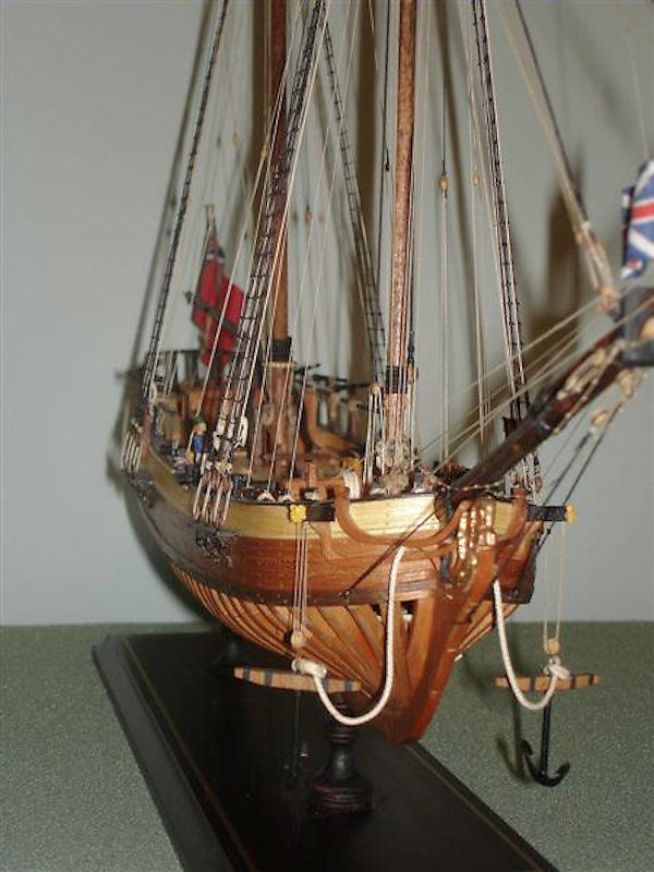 Image of 1:48 Scale Lauck Street Shipyard HMS Halifax