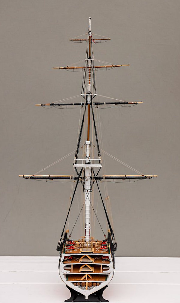 Image of USS Constitution Cross Section