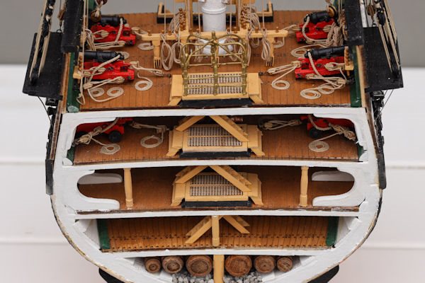 Image of USS Constitution Cross Section