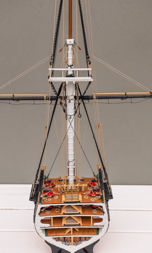 Image of USS Constitution Cross Section