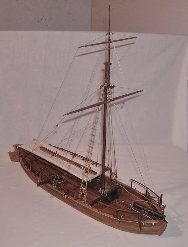 Image of Model Shipways Gunboat Philadelphia