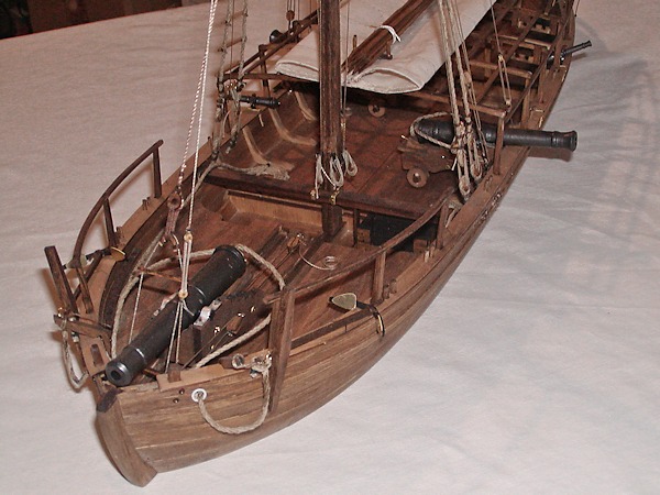 Image of Model Shipways Gunboat Philadelphia