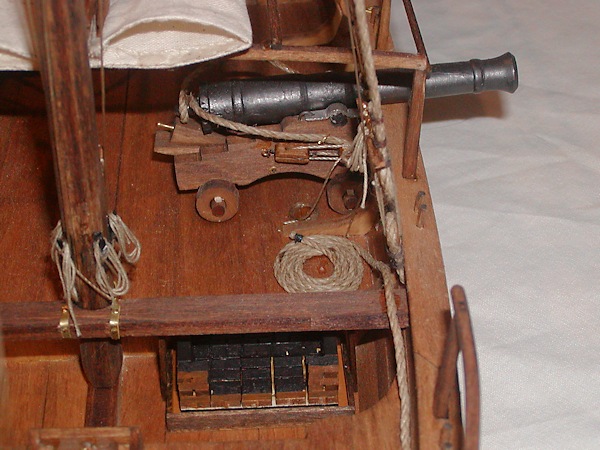 Image of Model Shipways Gunboat Philadelphia