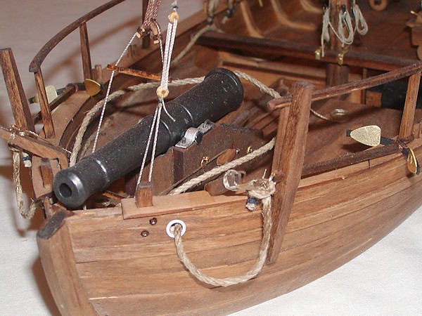 Image of Model Shipways Gunboat Philadelphia