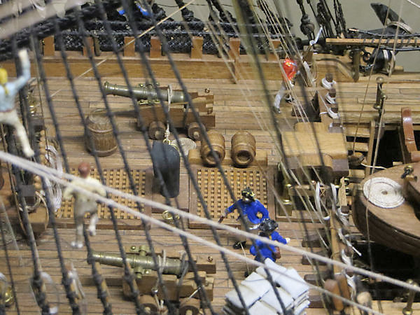 Image of HMS hms-victory Diorama