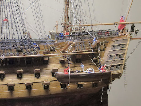 Image of HMS hms-victory Diorama
