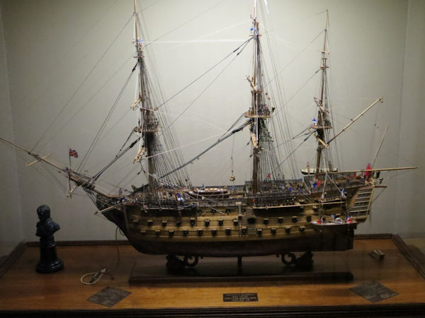 Image of HMS hms-victory Diorama