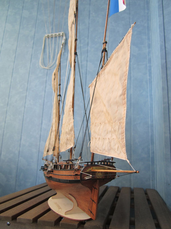 Image of The French lugger Le Coureur