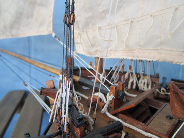 Image of The French lugger Le Coureur