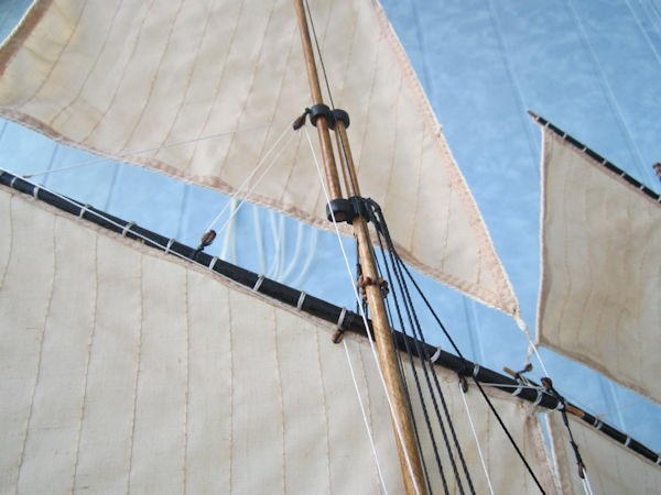 Image of The French lugger Le Coureur