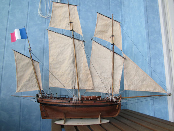 Image of The French lugger Le Coureur