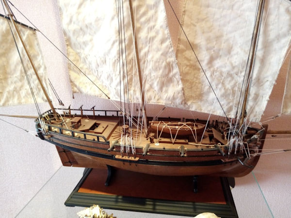 Image of The French lugger Le Coureur