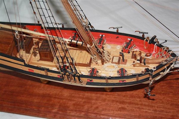 Image of 1:48 Scale Model Shipways Virginia Sloop