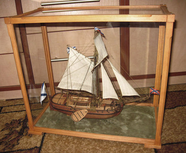 Image of Master Korabel kit of Explorer Vitus Bering's vessel St. Gabriel (Scale 1:72)