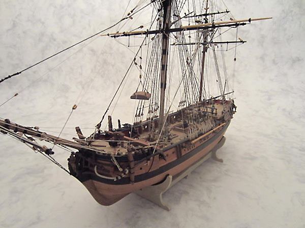 Image of Scale 1:64 HM Bomb Vessel Granado 1756