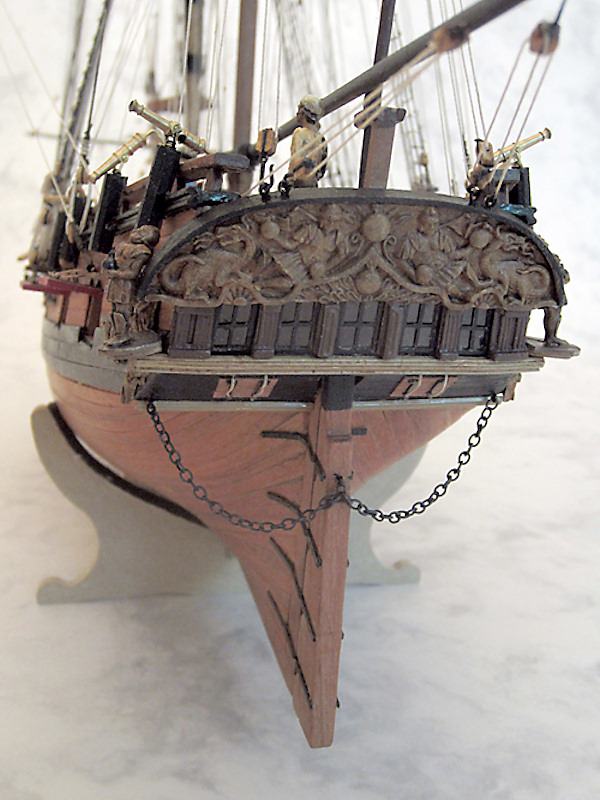 Image of Scale 1:64 HM Bomb Vessel Granado 1756